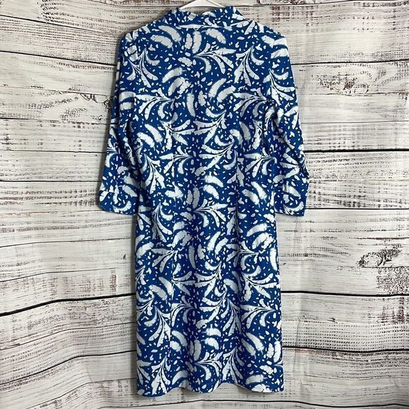 Katherine way Dress Womens Size S UPF 50 + Game Way V Neck Shift jersey Floral - Picture 6 of 11
